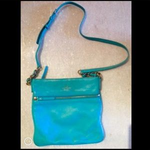 Used Kate Spade Blue Crossbody Bag